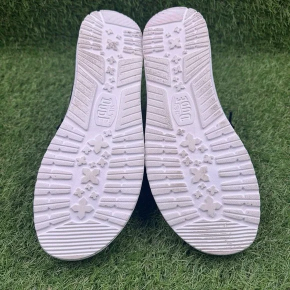 Hey Dude Wendy Basic Wide Womens Size 9 D Black Odyssey Casual Slip On Shoes - Picture 8 of 10